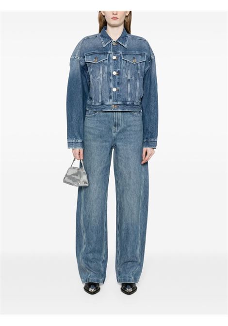 Blue denim jacket - women ALEXANDER WANG | 1WC1242233473